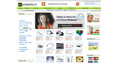 Desktop Screenshot of presente.cl